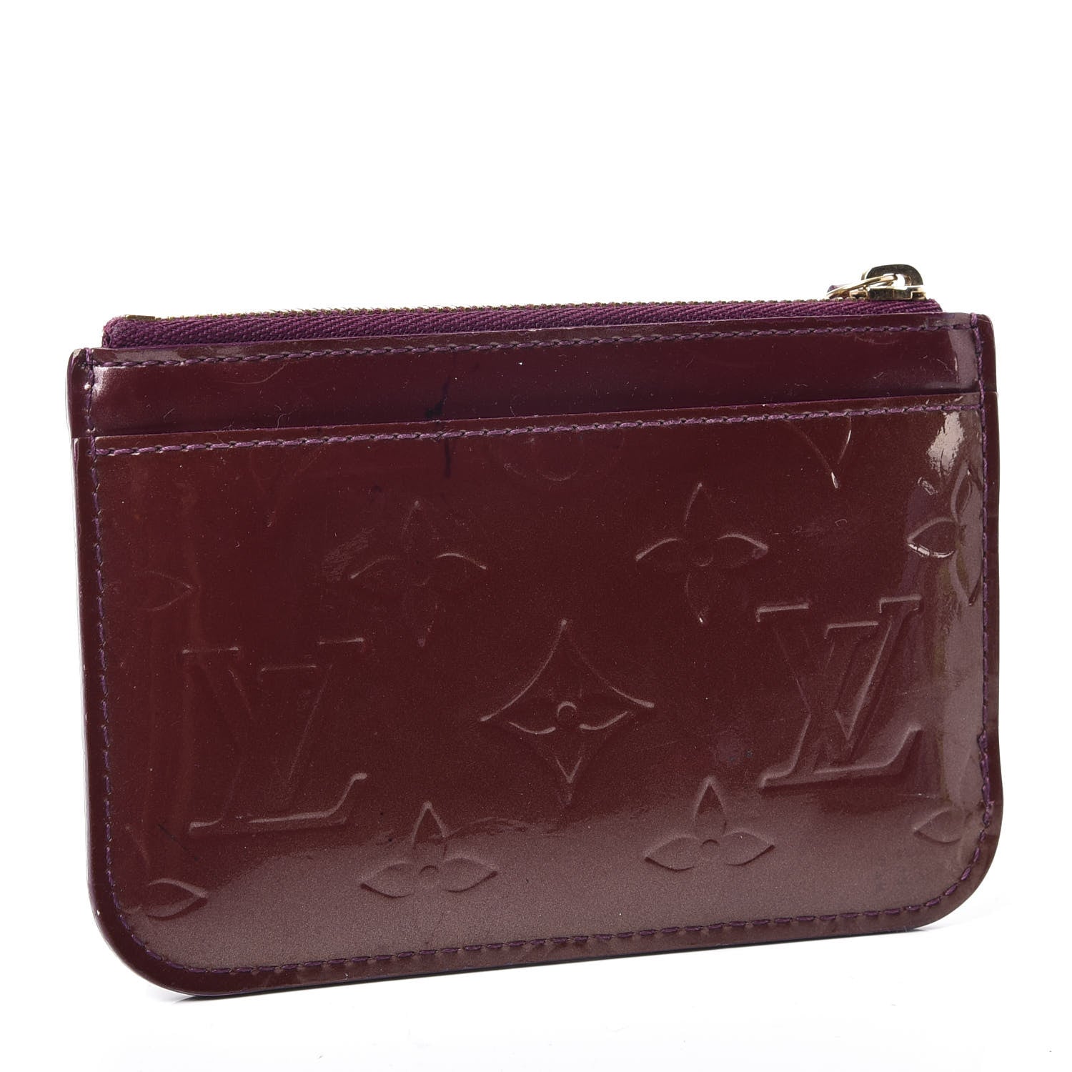 Louis Vuitton Vernis Key Pouch Violet 5 of 20