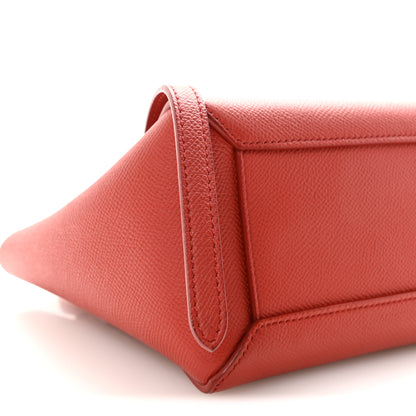 Celine Grained Calfskin Nano Belt Bag Coral 9 of 10