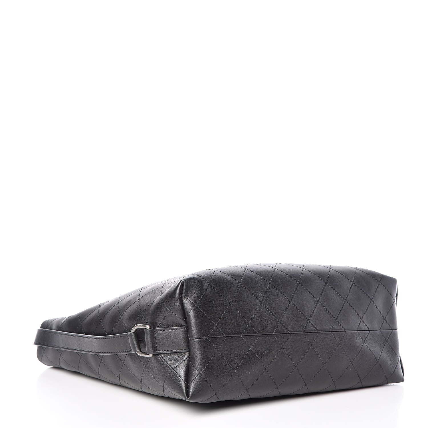 Chanel Calfskin Stitched Large Hobo Black 5 of 12
