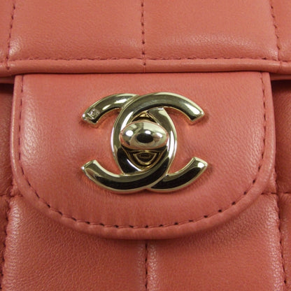 Chanel Lambskin East West Chocolate Bar Classic Flap Red 7 of 12