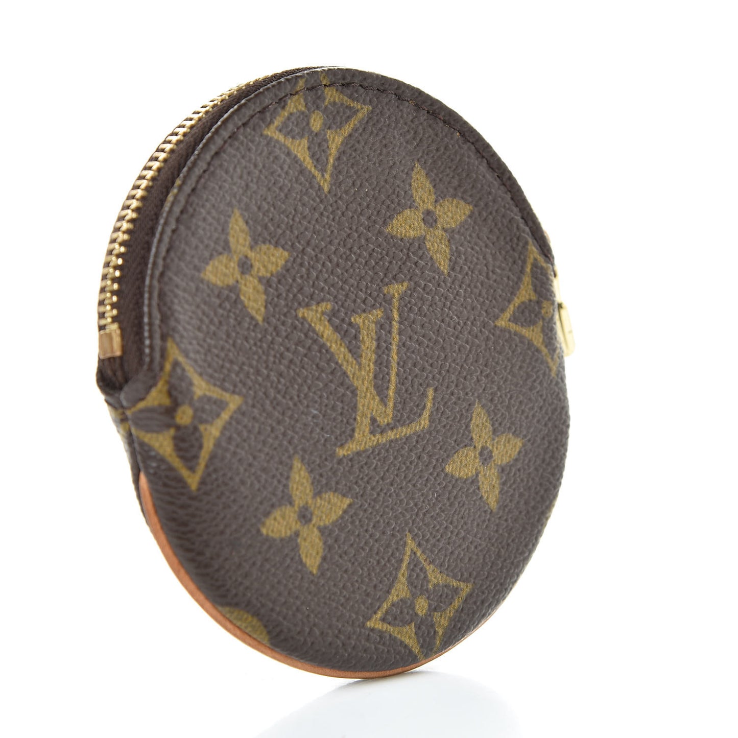 Monogram Round Coin Purse
