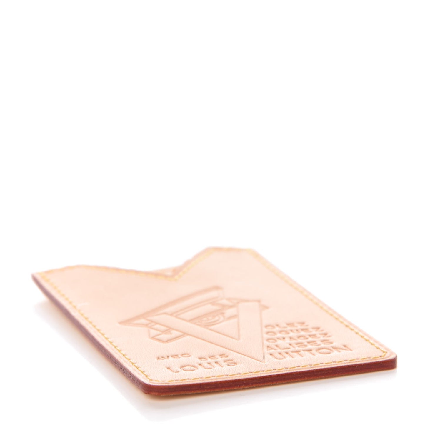 Vachetta Voyages Card Holder