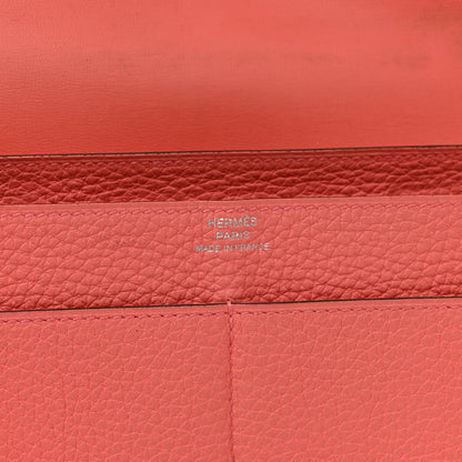 Hermes Togo Dogon Duo Wallet Rose Jaipur 7 of 10