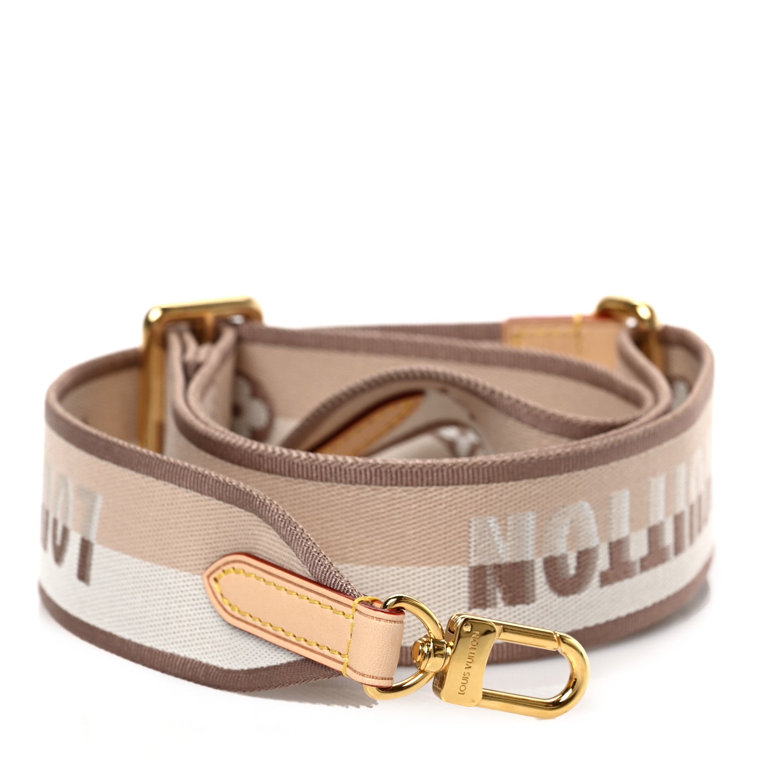 Louis Vuitton Jacquard Speedy Bandouliere 20 Shoulder Strap Beige 1 of 3