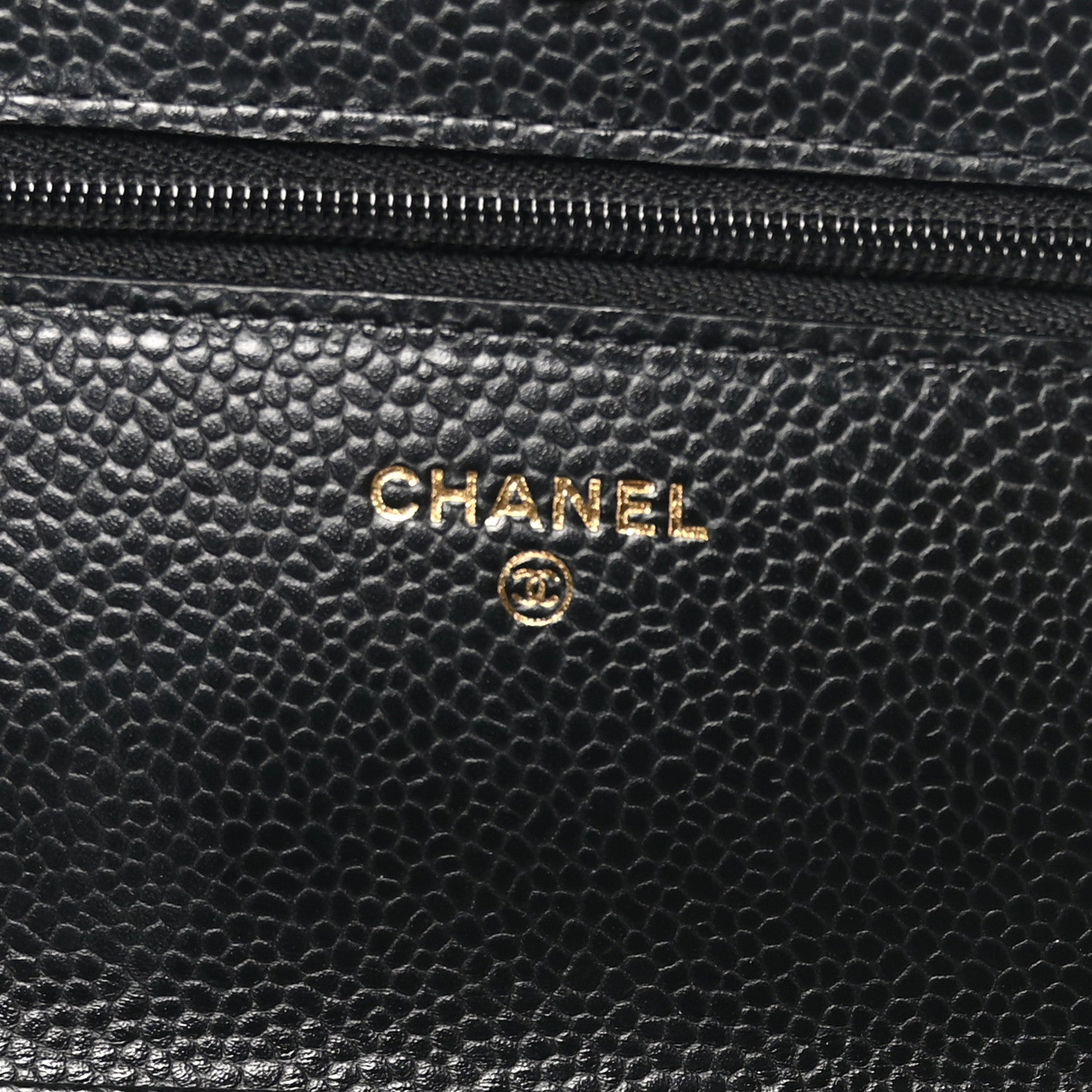 Chanel Caviar Quilted Wallet on Chain WOC Black 6 of 12