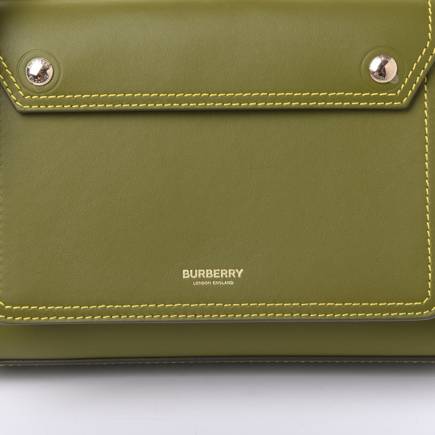 Burberry Smooth Calfskin Mini Pocket Bag Juniper Green 6 of 8