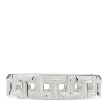 Tiffany 18K White Gold Wide T True Ring 58 8.25 3 of 5