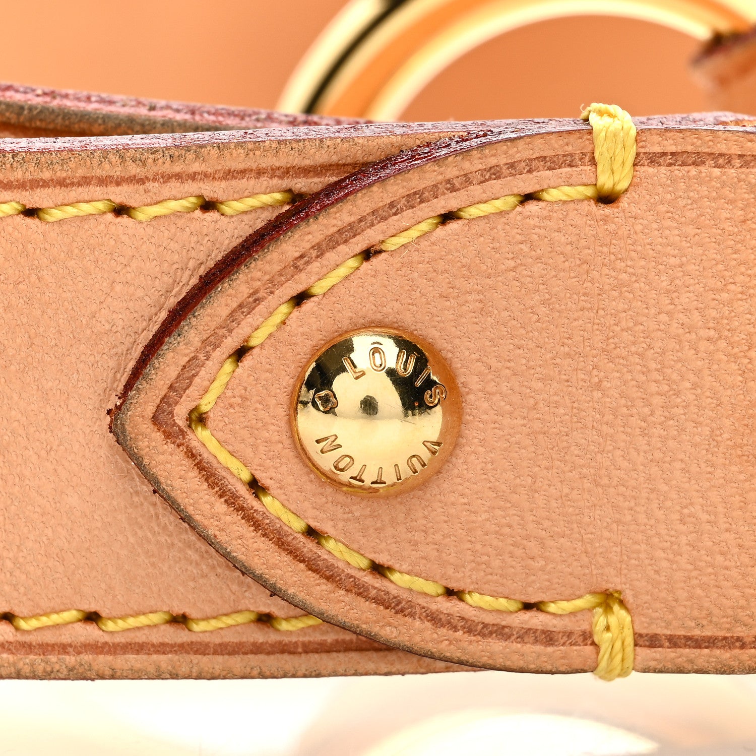 Louis Vuitton Vachetta 25mm Adjustable Shoulder Strap 3 of 6