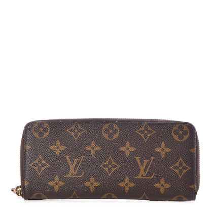 Louis Vuitton Monogram Clemence Wallet Rose Ballerine 1 of 13