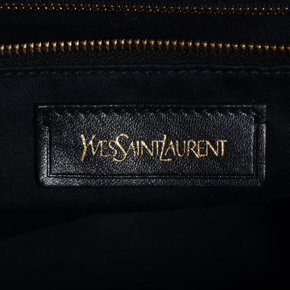 Saint Laurent Sheepskin Small Cabas ChYc Black 6 of 8