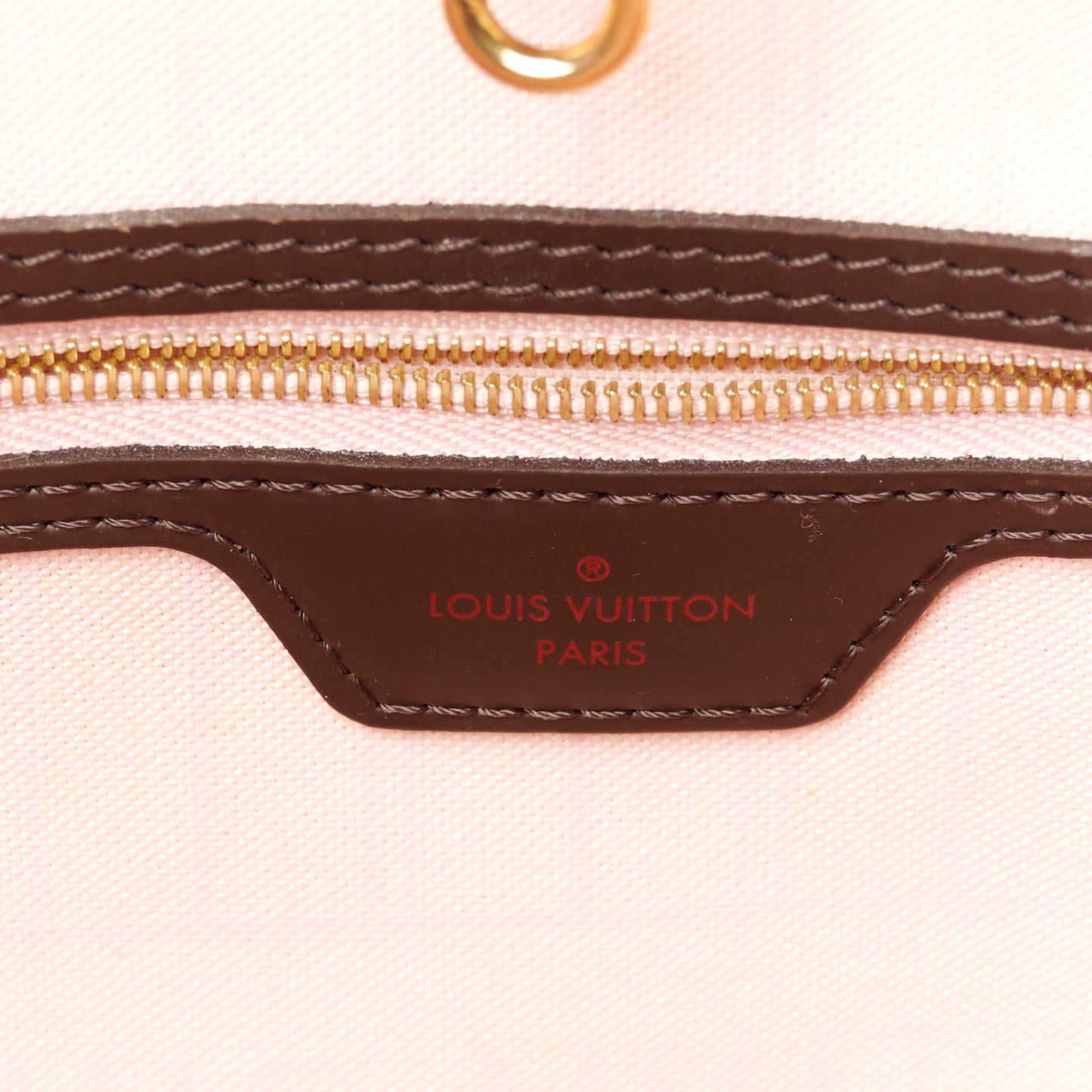 Damier Ebene Neo Neverfull MM Rose Ballerine