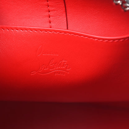 Christian Louboutin Calfskin Paris Marie Jane Logo Backpack Black 5 of 10