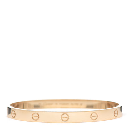Cartier 18K Yellow Gold LOVE Bracelet 19 1 of 6