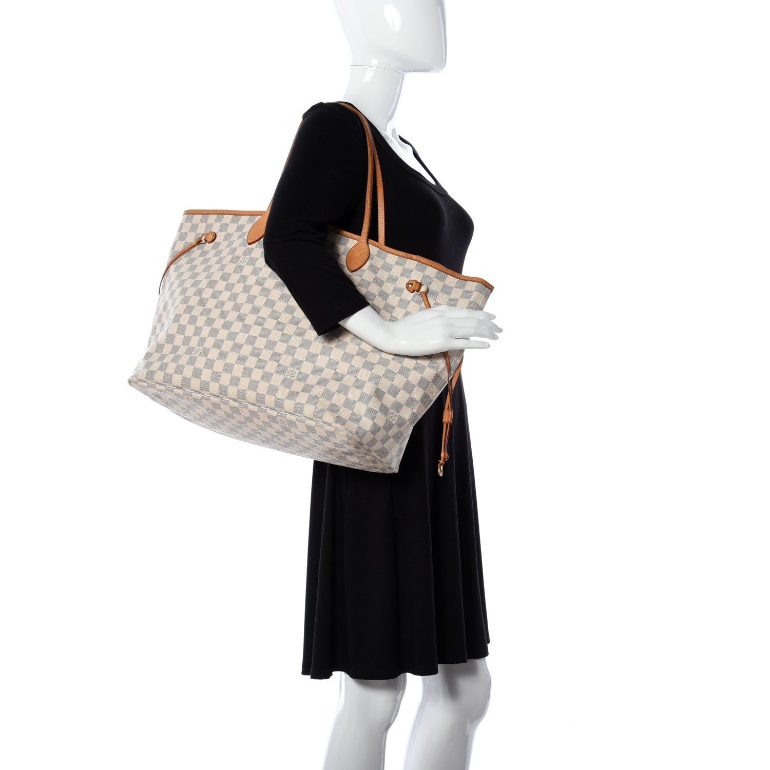 Louis Vuitton Damier Azur Neverfull GM 2 of 9