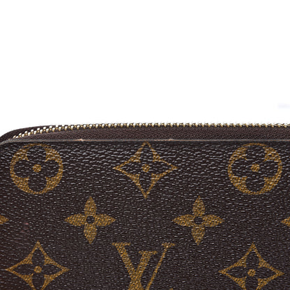 Louis Vuitton Monogram Clemence Wallet Fuchsia 9 of 16