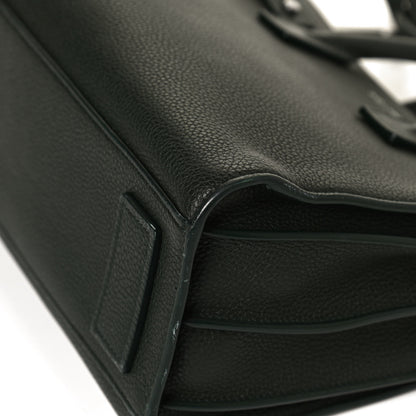 Saint Laurent Grained Calfskin Baby Sac De Jour Souple Dark Green 10 of 12