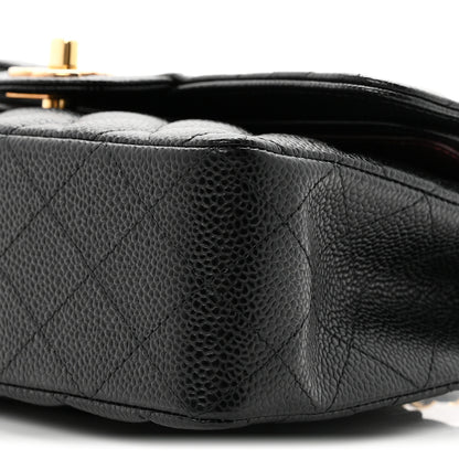 Chanel Caviar Quilted Small Double Flap Black 10 of 11
