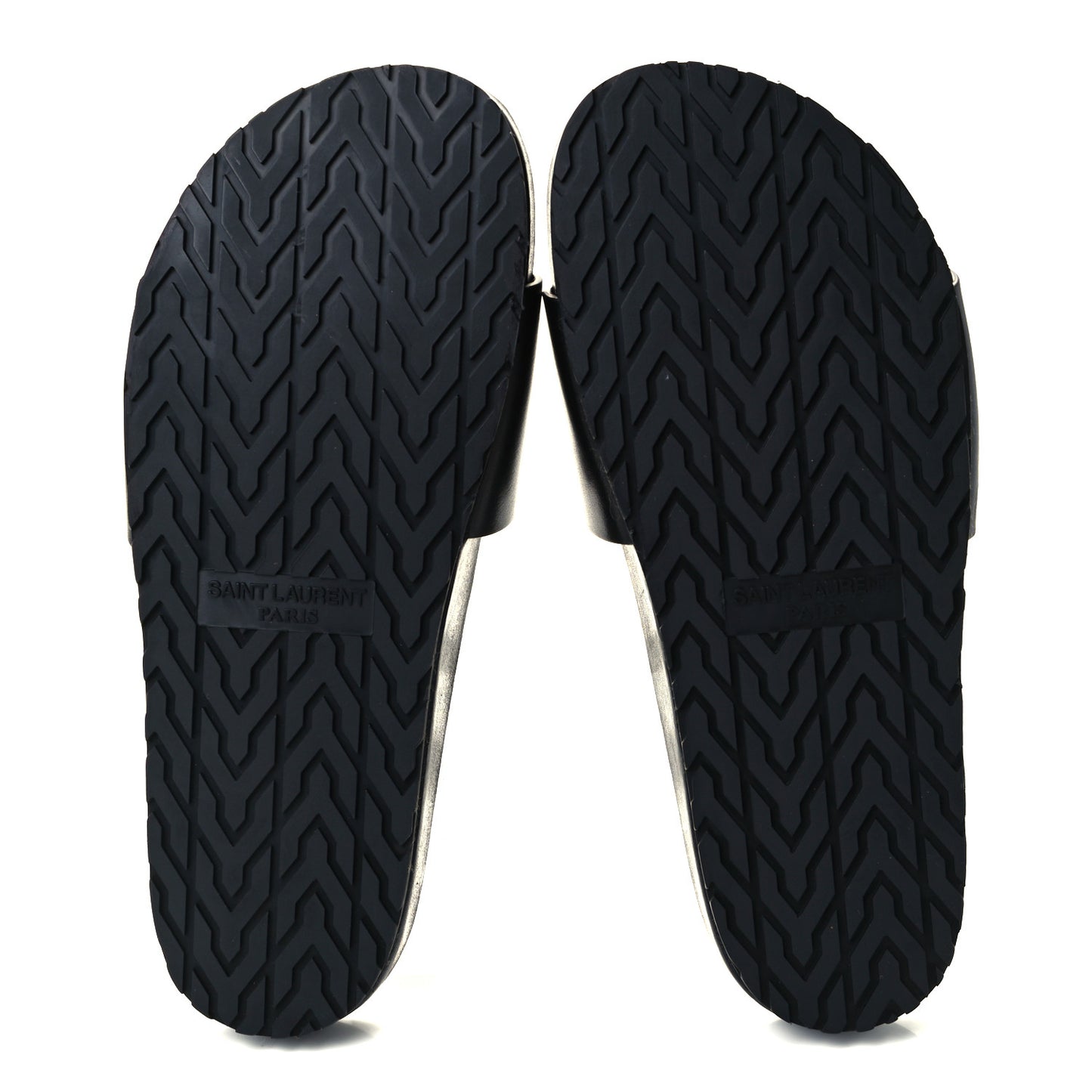 Calfskin Monogram Jimmy Joan Slide Sandals 38 Black