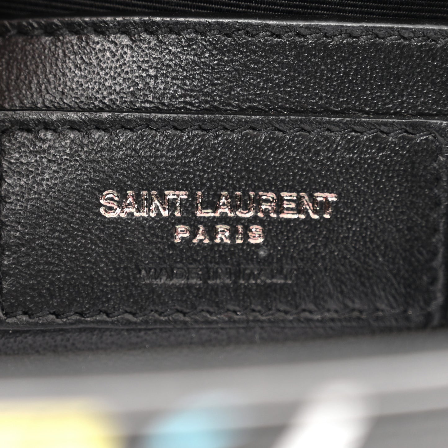 Grain De Poudre Small Monogram Graphic Print Kate Satchel Black