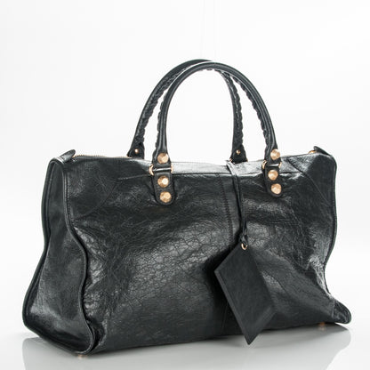 Balenciaga Agneau Giant 12 Gold Hardware Work Gris Fossile 3 of 7