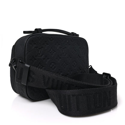Louis Vuitton Taurillon Monogram S Lock Messenger Black 3 of 8
