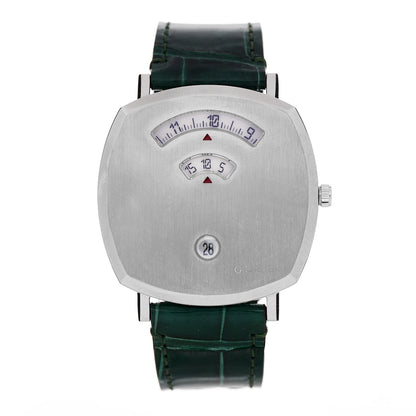 Gucci Stainless Steel Alligator 38mm Grip Quartz Watch Green 1 of 4