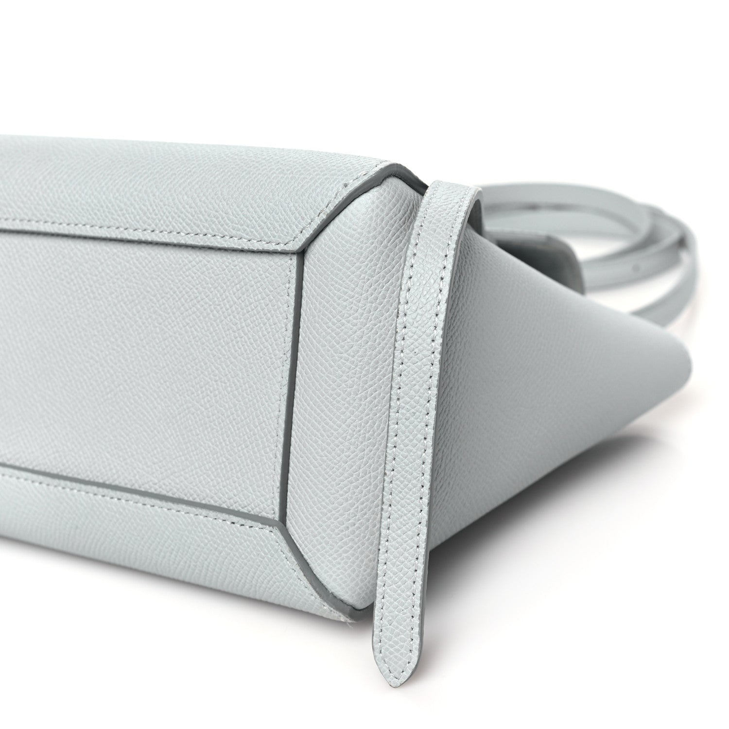 Celine Grained Calfskin Nano Belt Bag Mineral 10 of 10