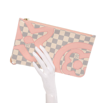 Louis Vuitton Damier Azur Tahitienne Neverfull MM GM Pochette 2 of 8