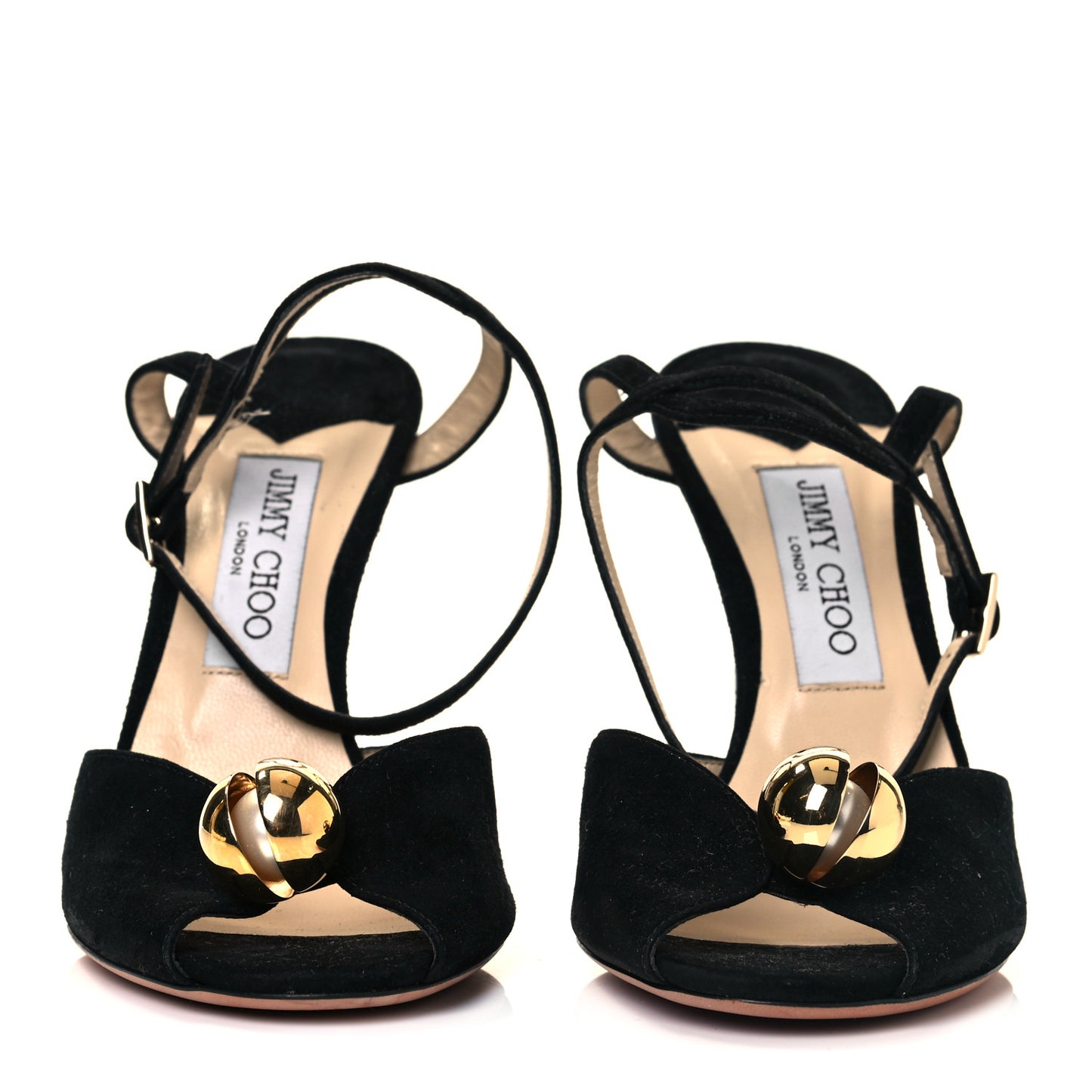 Suede Sacora 100 Sandals 39 Black