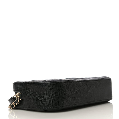 Chanel Caviar Quilted Vanity With Chain Black 4 of 12