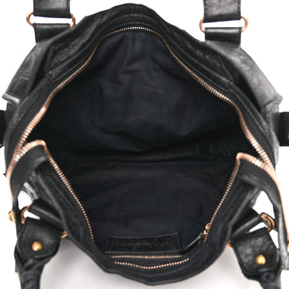 Balenciaga Agneau Giant 21 Rose Gold Hardware City Black 5 of 15
