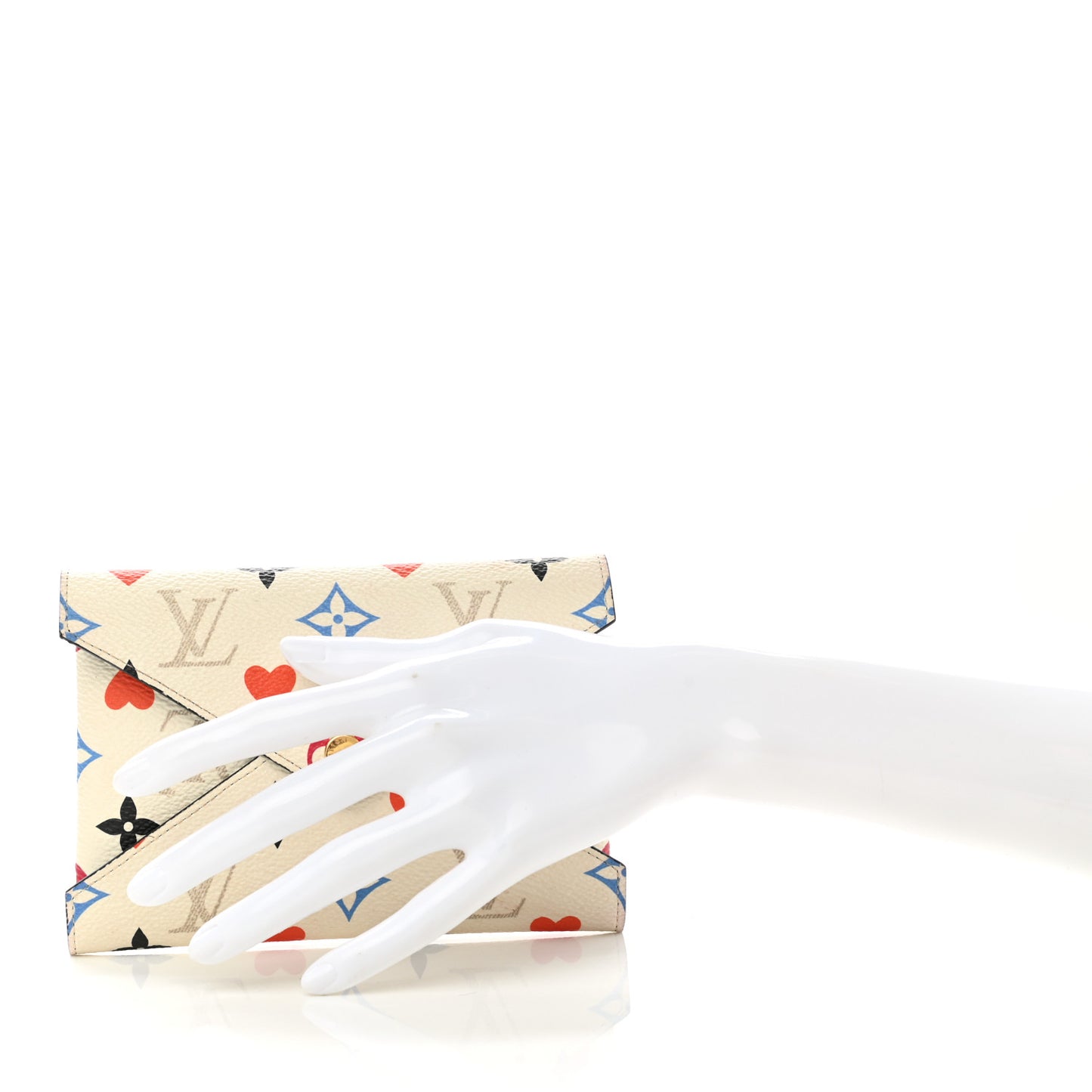 Game On Medium Kirigami Pochette White