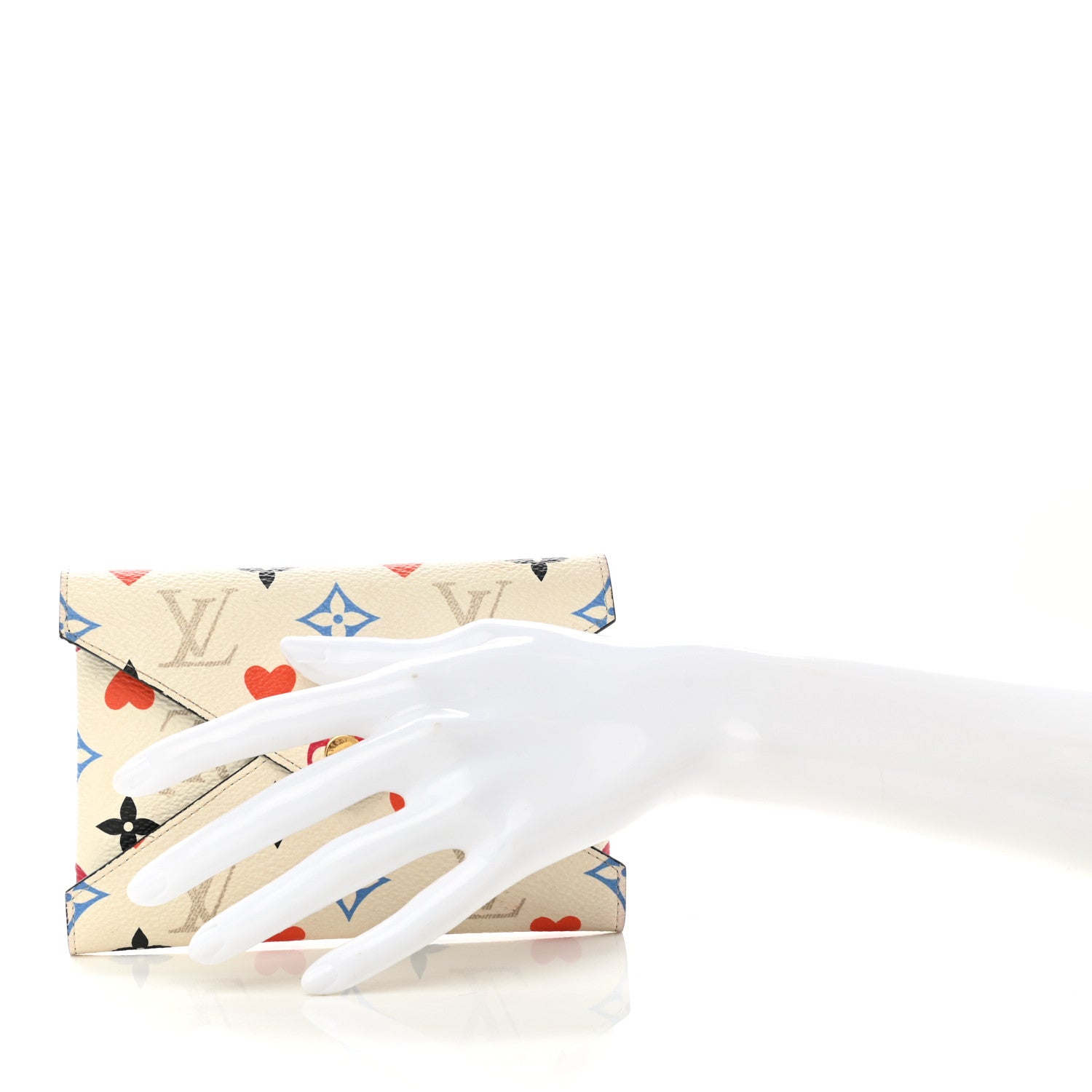 Louis Vuitton Game On Medium Kirigami Pochette White 2 of 9