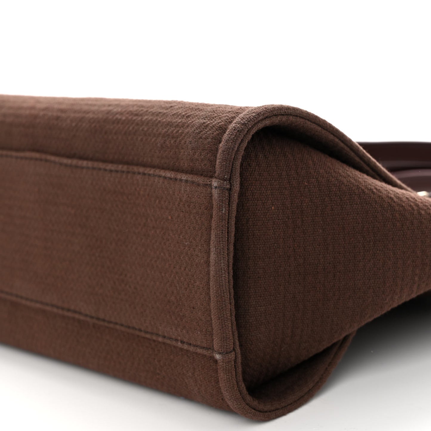 Mixed Fibers Small Deauville Tote Brown