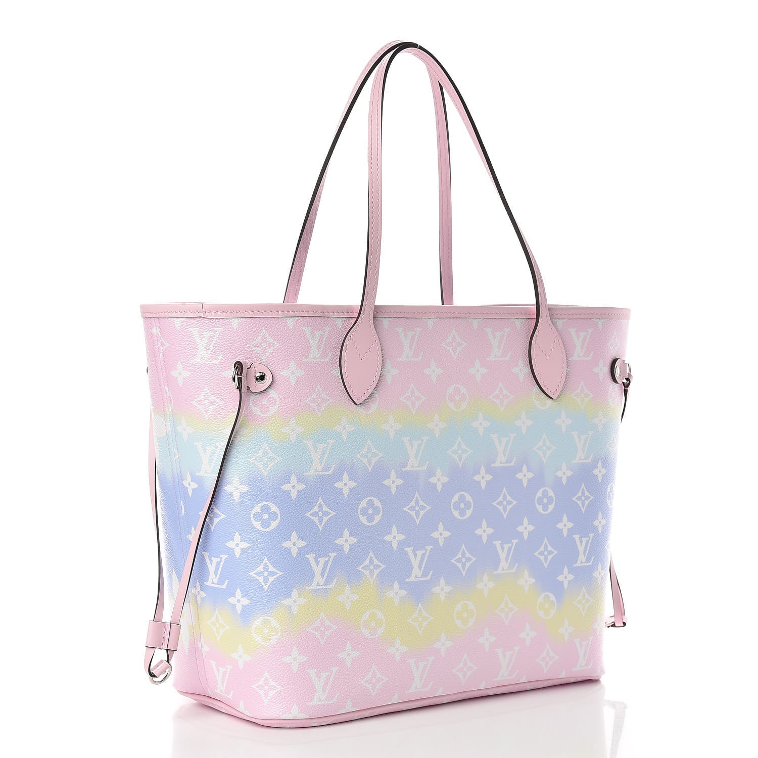 Louis Vuitton Monogram Escale Neverfull MM Pastel 4 of 13