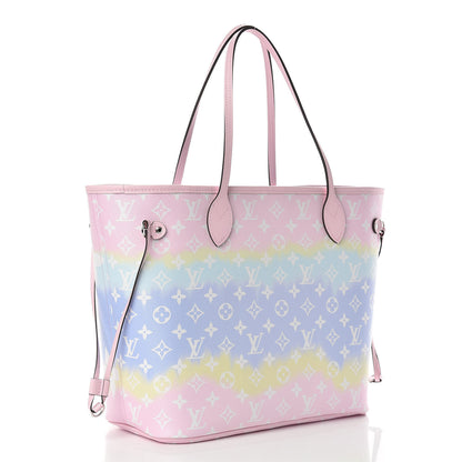 Louis Vuitton Monogram Escale Neverfull MM Pastel 4 of 13