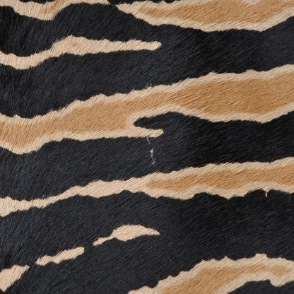 Gucci Calf Hair Zebra Print Medium Craft Tote Black 10 of 10