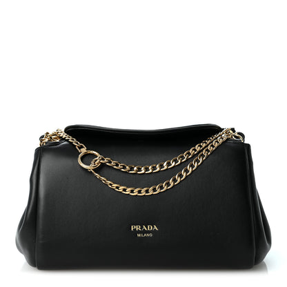 Prada Nappa Small Tumulte Bag Black 1 of 9