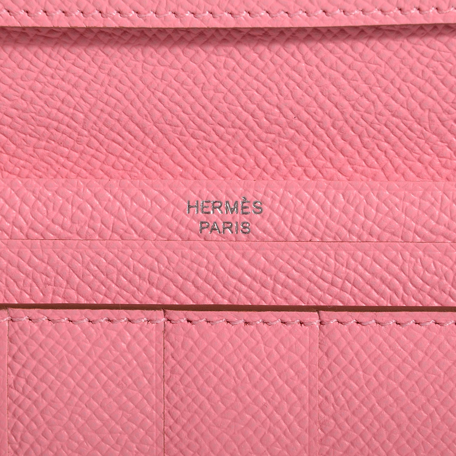 Hermes Epsom Bearn Gusset Wallet Rose Confetti 7 of 14