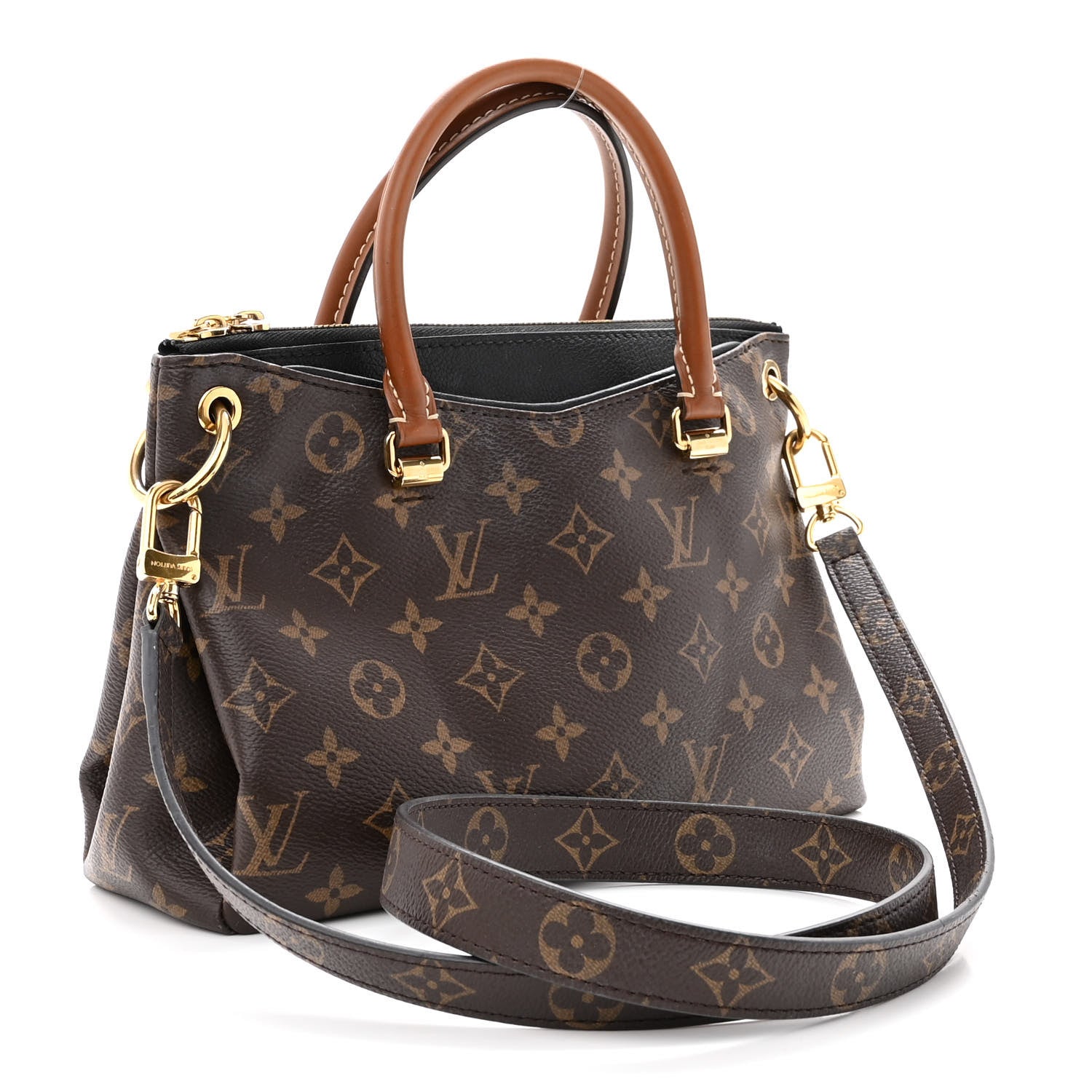 Louis Vuitton Monogram Pallas BB Black 3 of 9