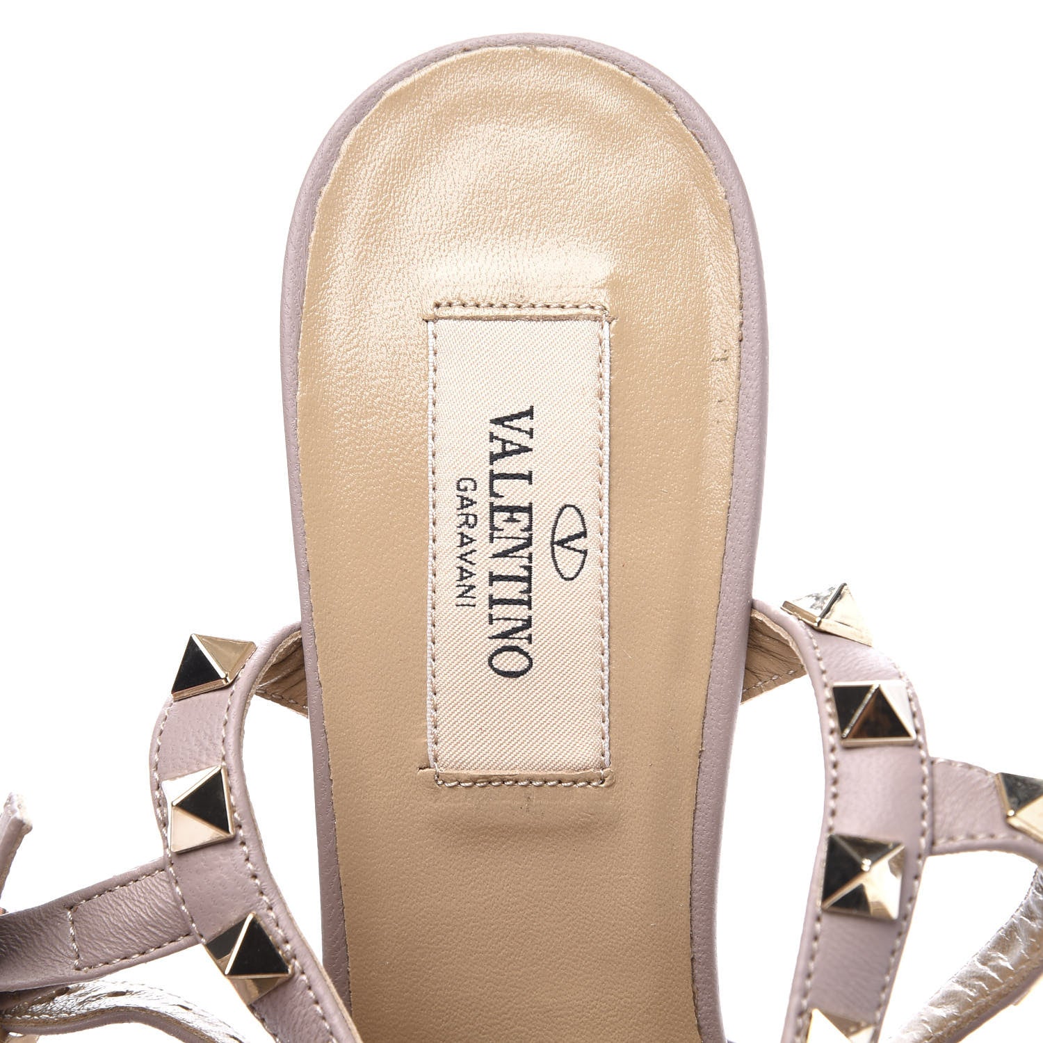 Valentino Garavani Patent Nappa Rockstud Ankle Strap 65mm Pumps 37.5 Fuxia Poudre 8 of 9