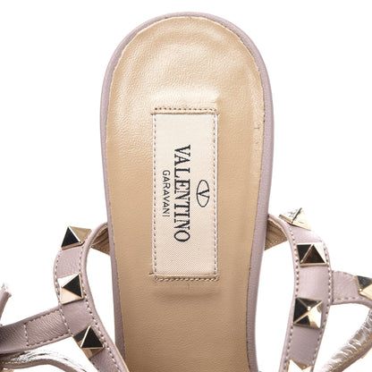 Valentino Garavani Patent Nappa Rockstud Ankle Strap 65mm Pumps 37.5 Fuxia Poudre 8 of 9
