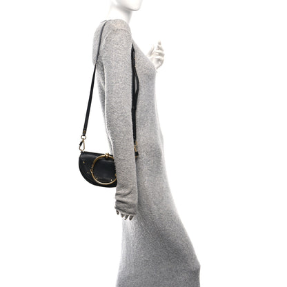 Chloe Calfskin Small Nile Bracelet Minaudiere Bag Black 2 of 14