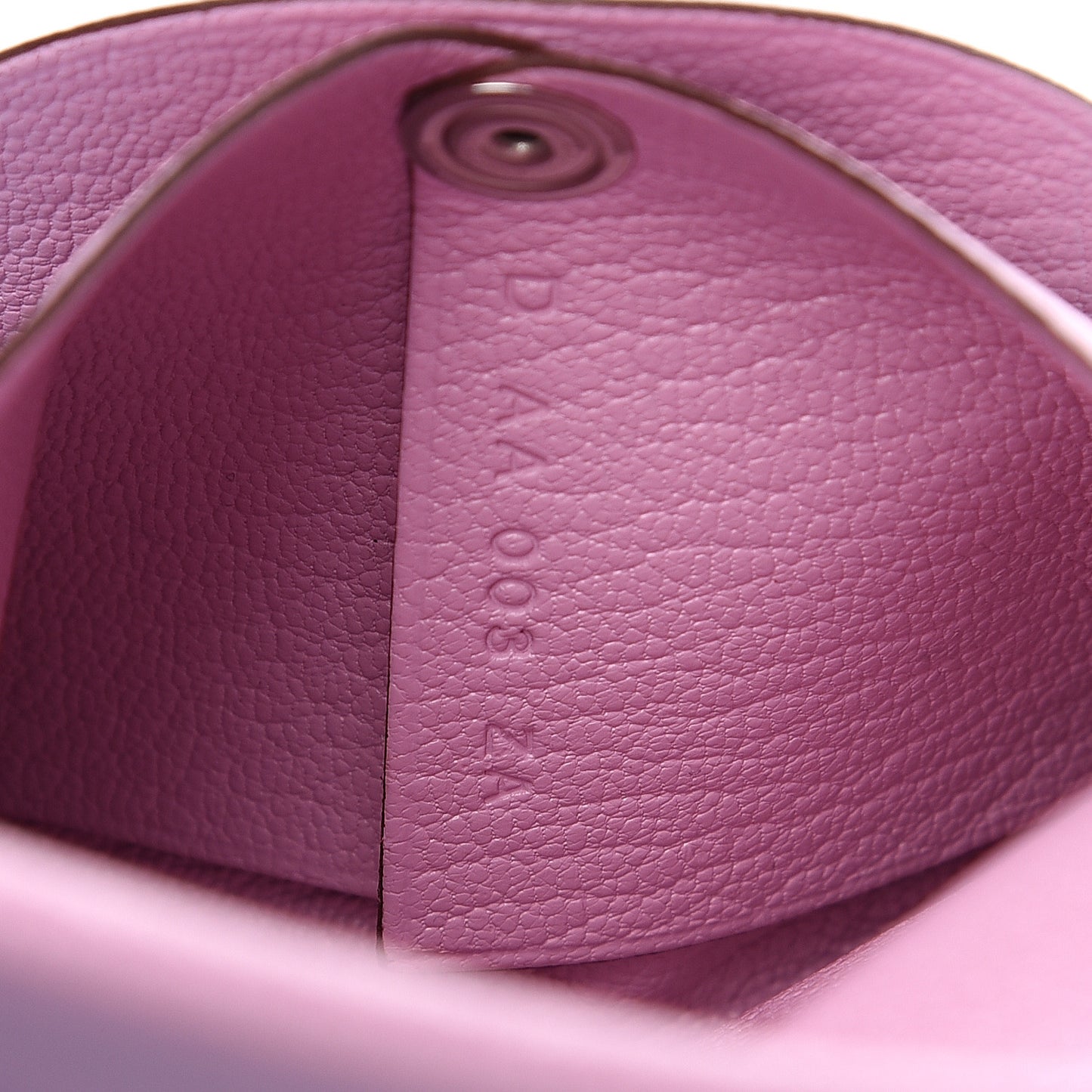Chevre Mysore Bastia Coin Purse Mauve Sylvestre