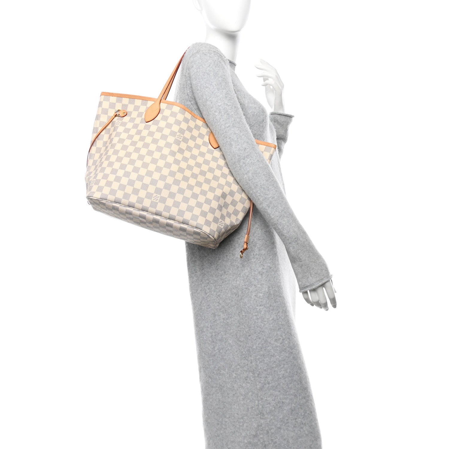 Louis Vuitton Damier Azur Neo Neverfull MM 2 of 11