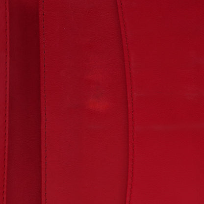 Chanel Lambskin Quilted Large Gusset Flap Wallet Fuchsia 11 of 13