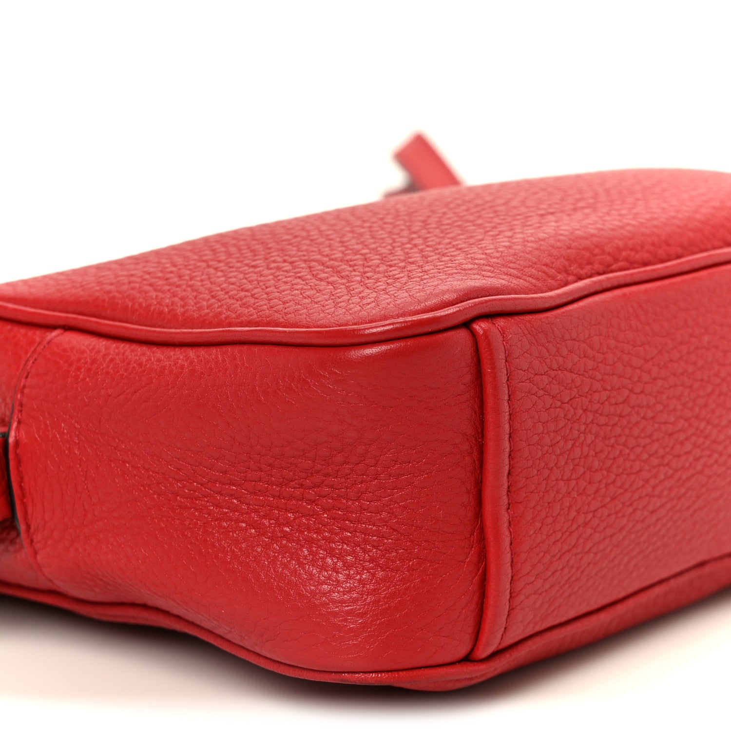 Prada Vitello Phenix Camera Bag Rosso 9 of 10