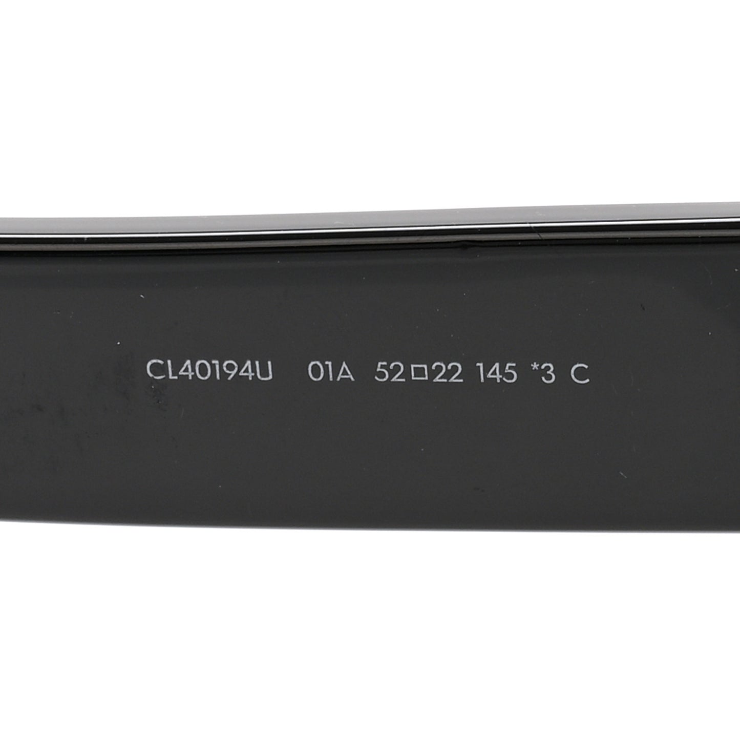 Acetate Triomphe 01 Sunglasses CL 40194U Black