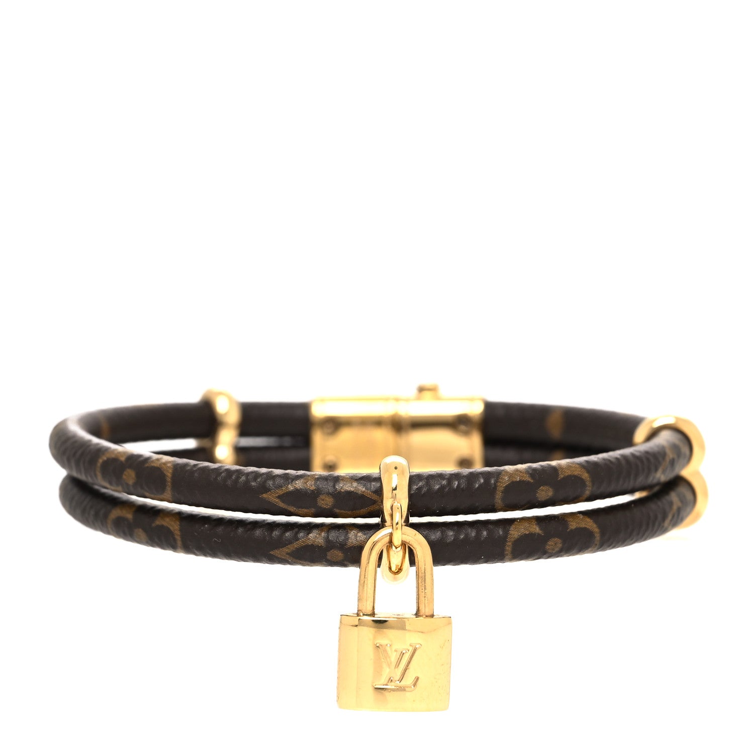 Louis Vuitton Monogram Keep It Twice Bracelet 17 1 of 5