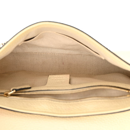 Gucci Cellarius Calfskin Medium Soho Flap Crossbody Ivoire 5 of 17